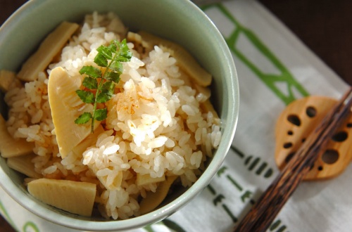 タケノコのシンプルご飯