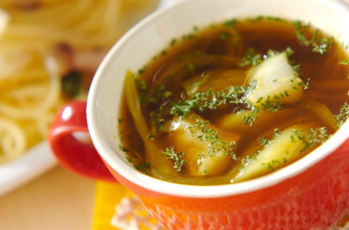 タラと野菜のカレースープ