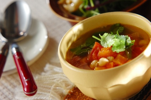 モロッコ風ヒヨコ豆のスープ